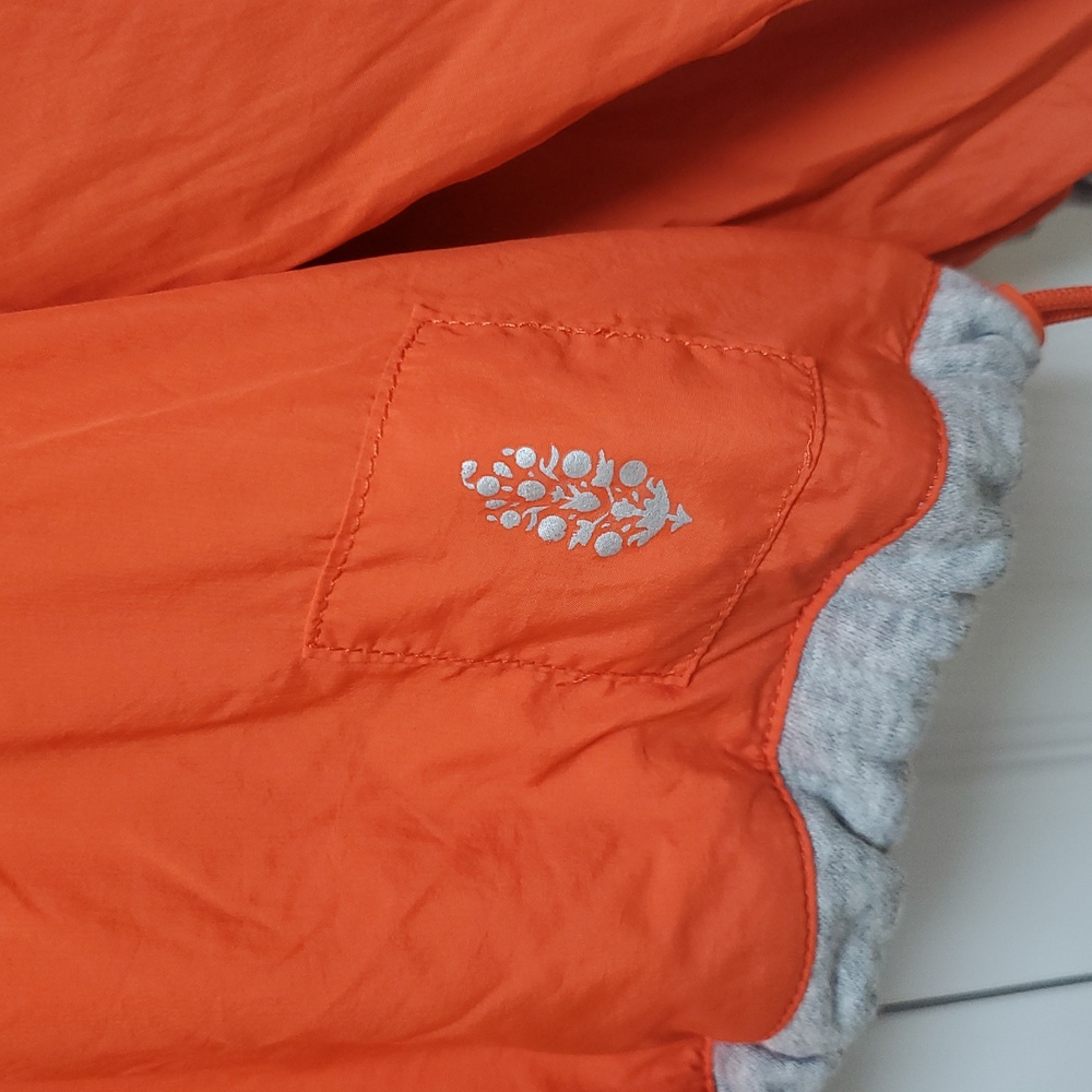 FP Movement Don't Back Down Nylon Pullover/Mandarin Red - Picture 5 of 16